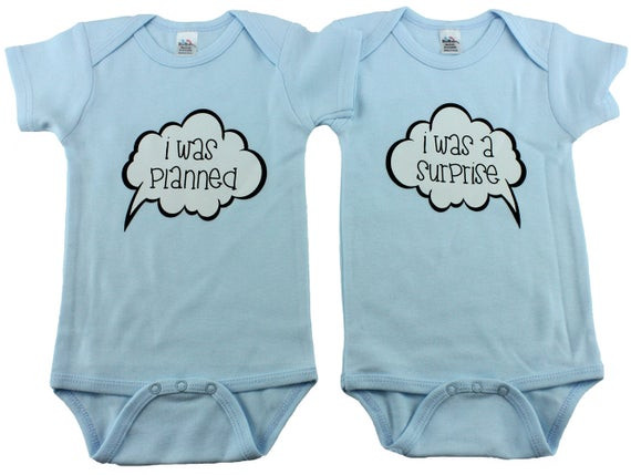 Gift Ideas For Twin Boys
 Twin Boy Baby Gifts I was planned I was a surprise