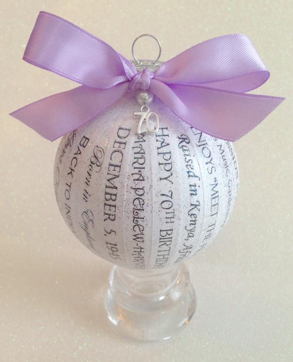 Gift Ideas For Womans 70Th Birthday
 70th Birthday Gift for Women For Mom For Friend