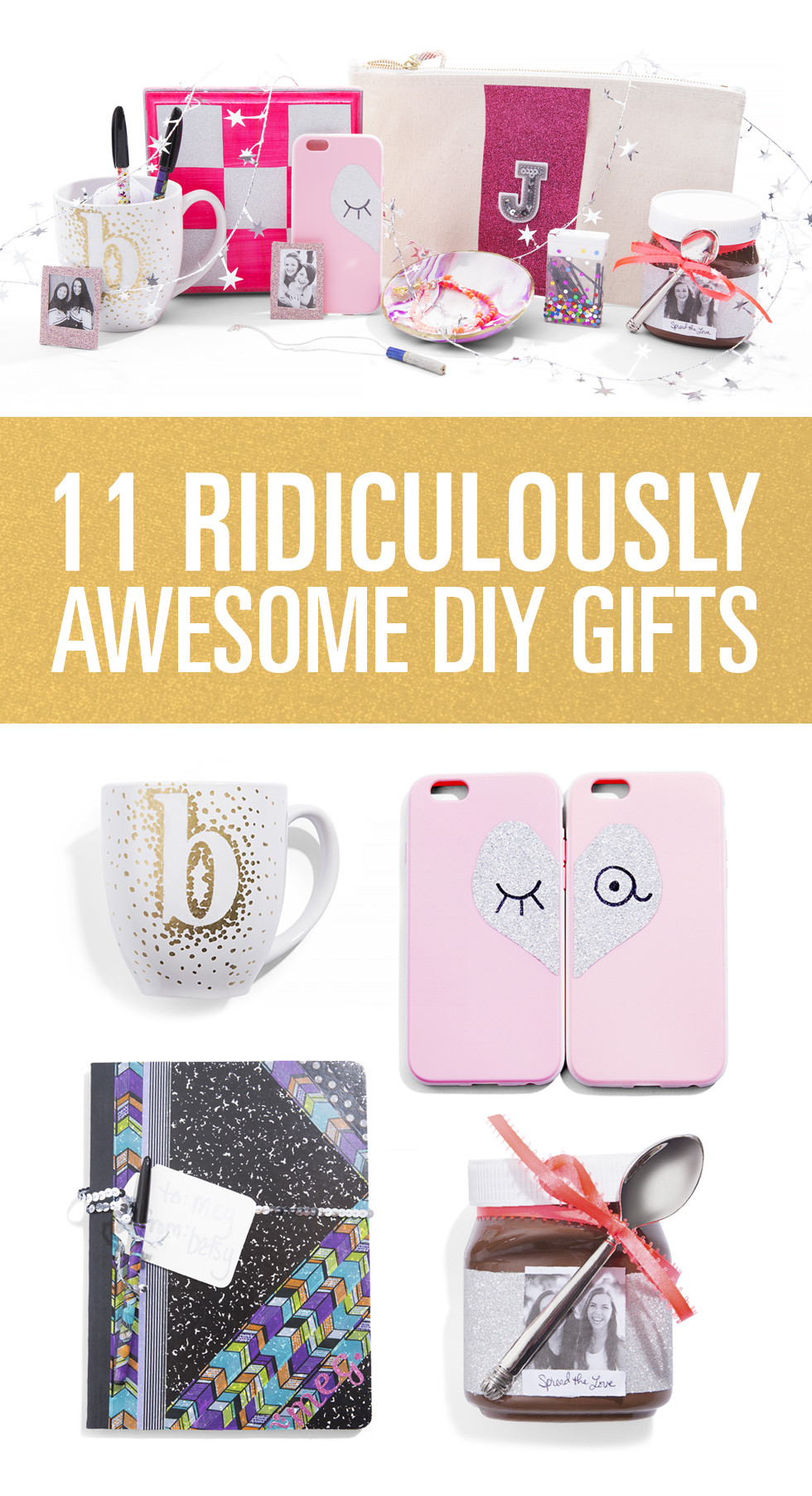 Gift Ideas For Your Best Friend
 DIY Gifts For Friends DIY Gifts