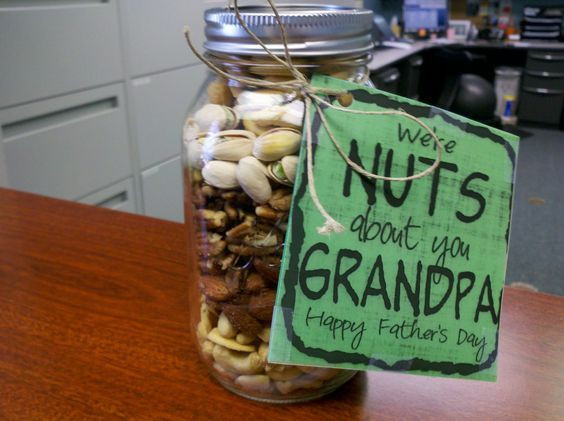 Gift Ideas Grandfather
 Nuts About Grandpa