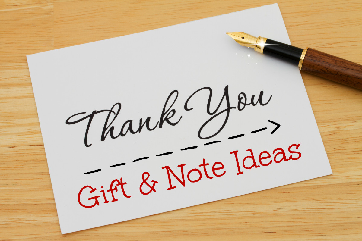 Gift Ideas Thank You
 Thank You Gift & Note Ideas AA Gifts & Baskets Blog
