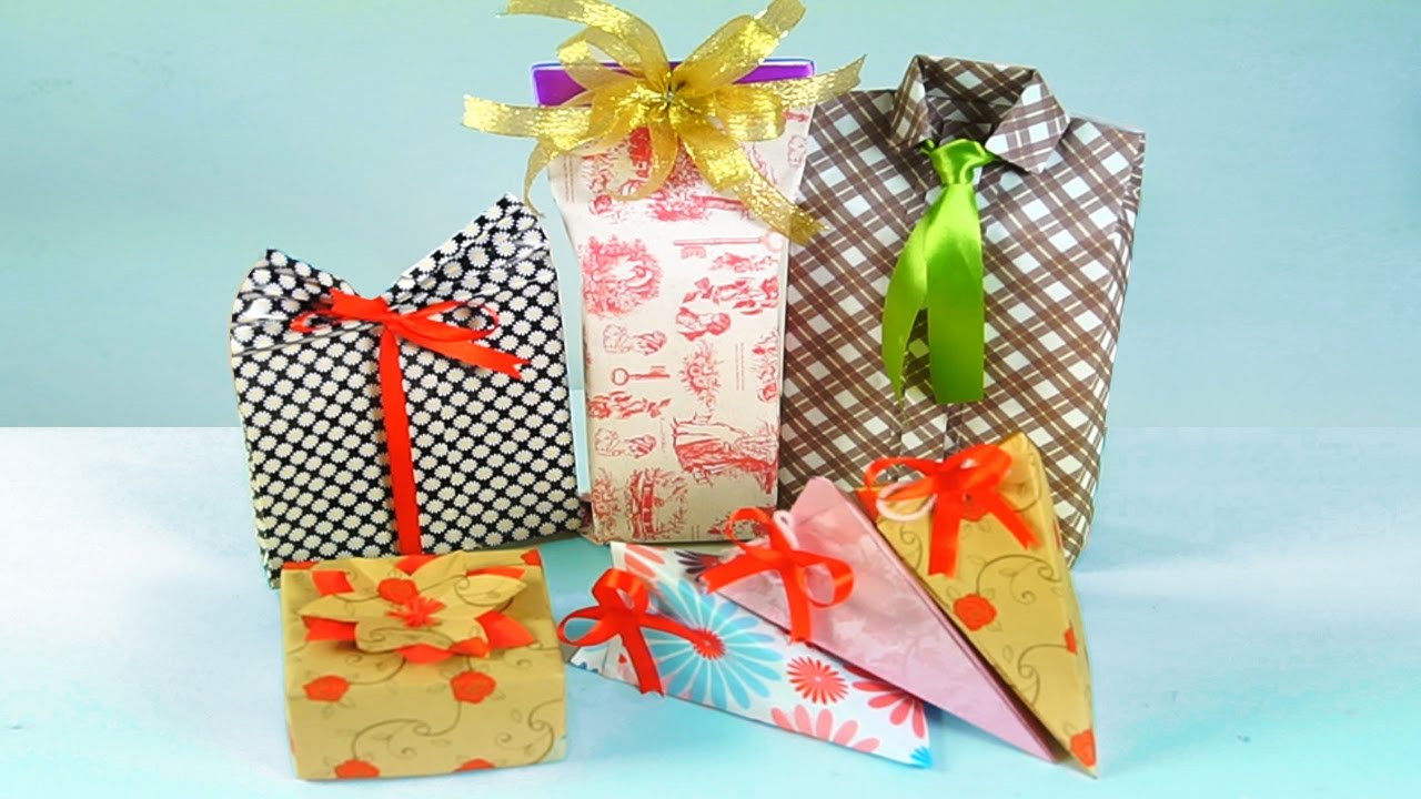Gift Wrap DIY
 5 DIY GIFT WRAPPING IDEAS DIY Projects For Presents