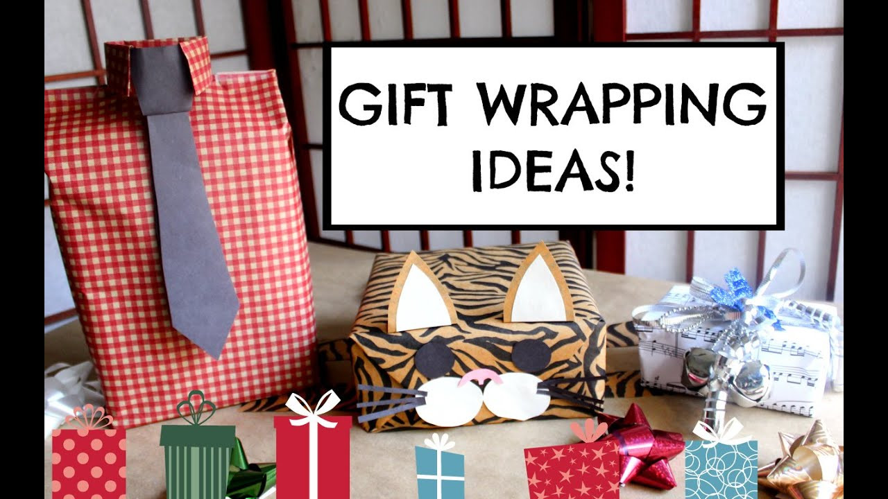 Gift Wrap DIY
 DIY GIFT WRAPPING IDEAS EASY CUTE & CREATIVE