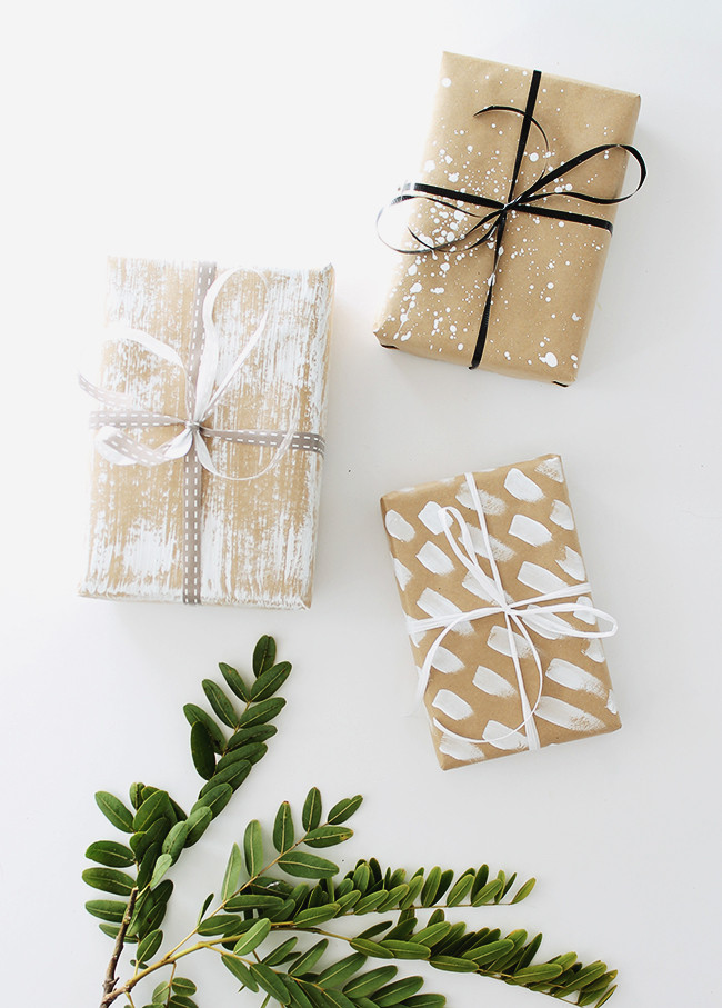 Gift Wrap DIY
 four DIY t wrap ideas almost makes perfect