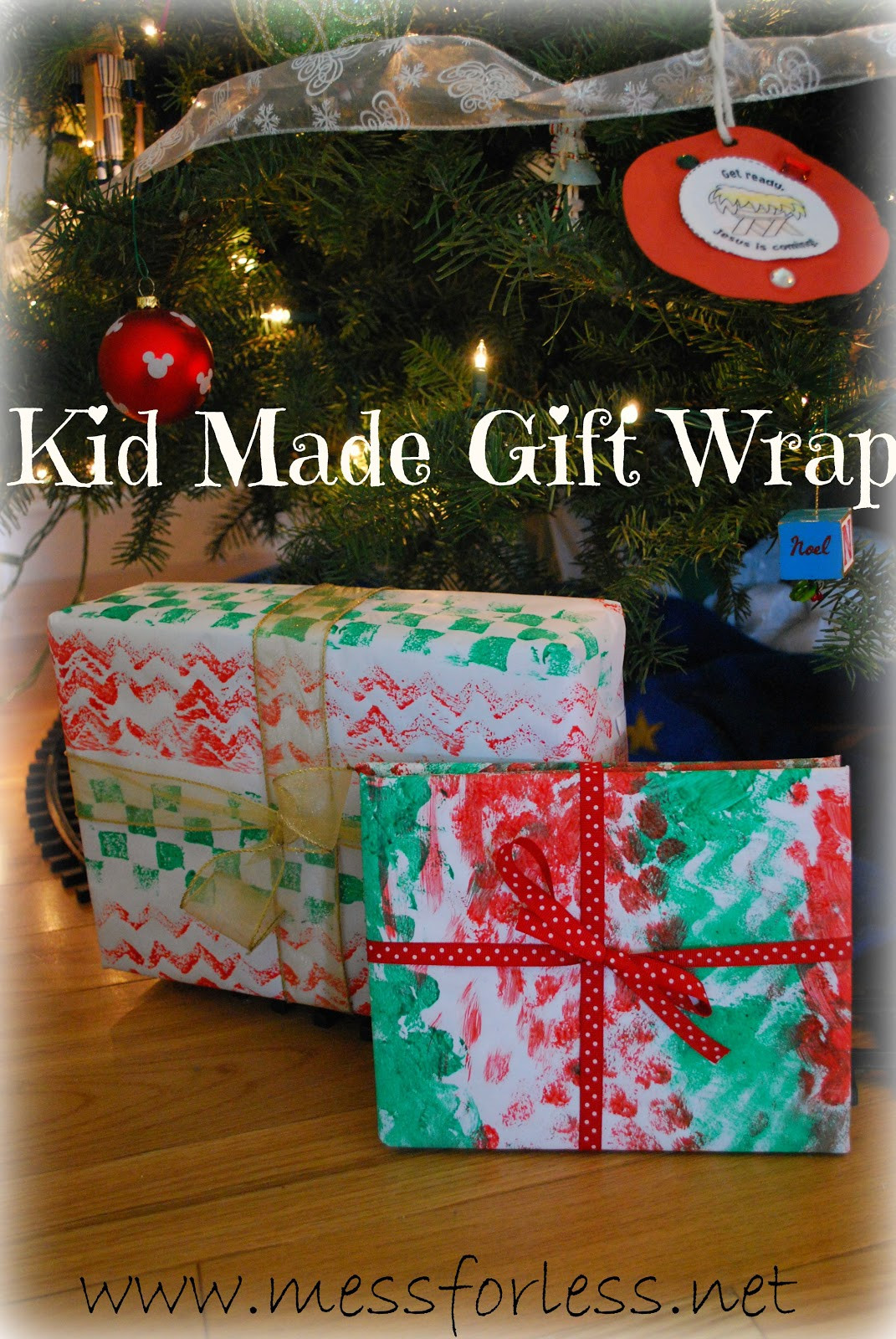 Gift Wrapping For Kids
 Kid Made Gift Wrap Mess for Less