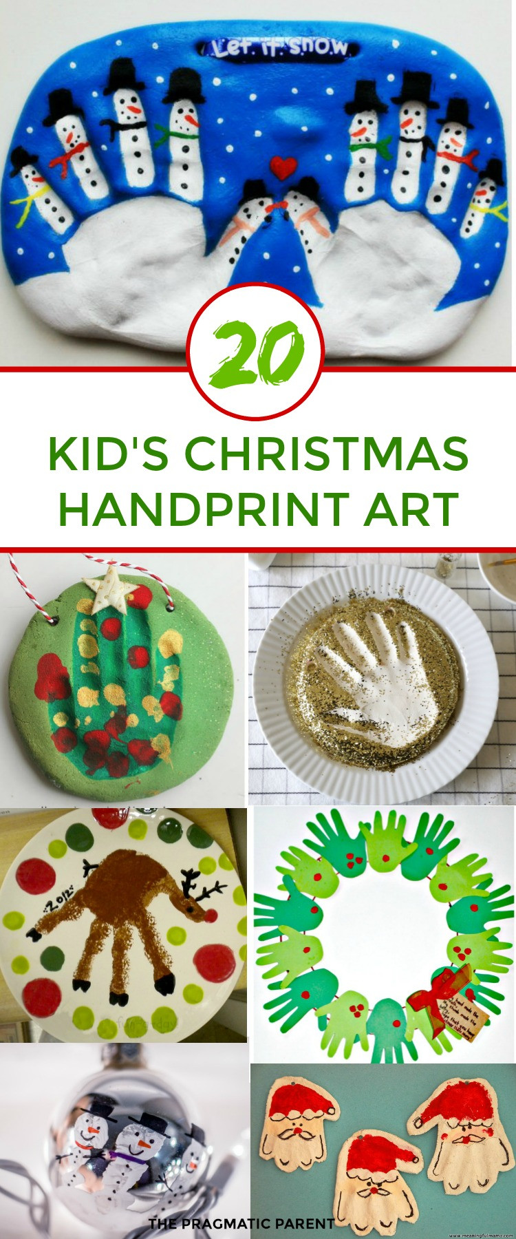 Gifts For Artistic Kids
 20 Fun & Easy Christmas Handprint Art for Kids