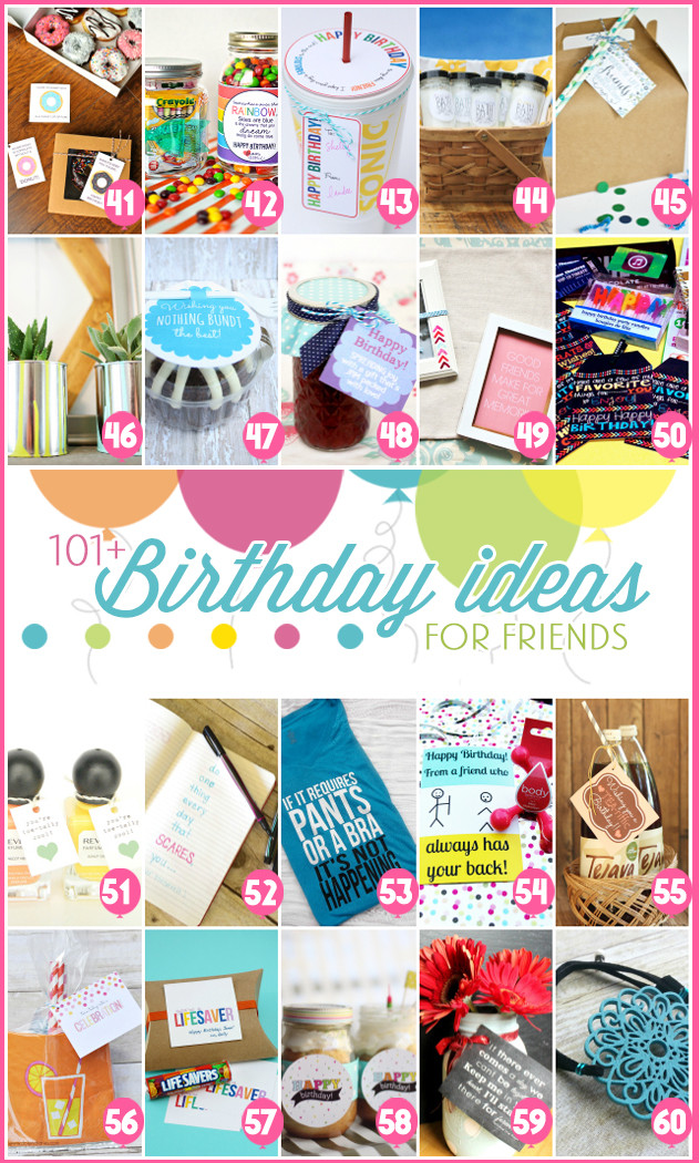 Gifts For Bestfriends Birthday
 101 Creative & Inexpensive Birthday Gift Ideas
