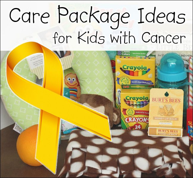 Gifts For Children With Cancer
 Care Package Ideas for Kids with Cancer