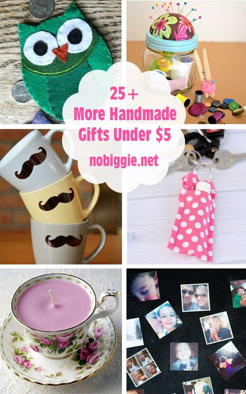 Gifts For Kids Under 5 Dollars
 25 More Handmade Gift Ideas Under $5