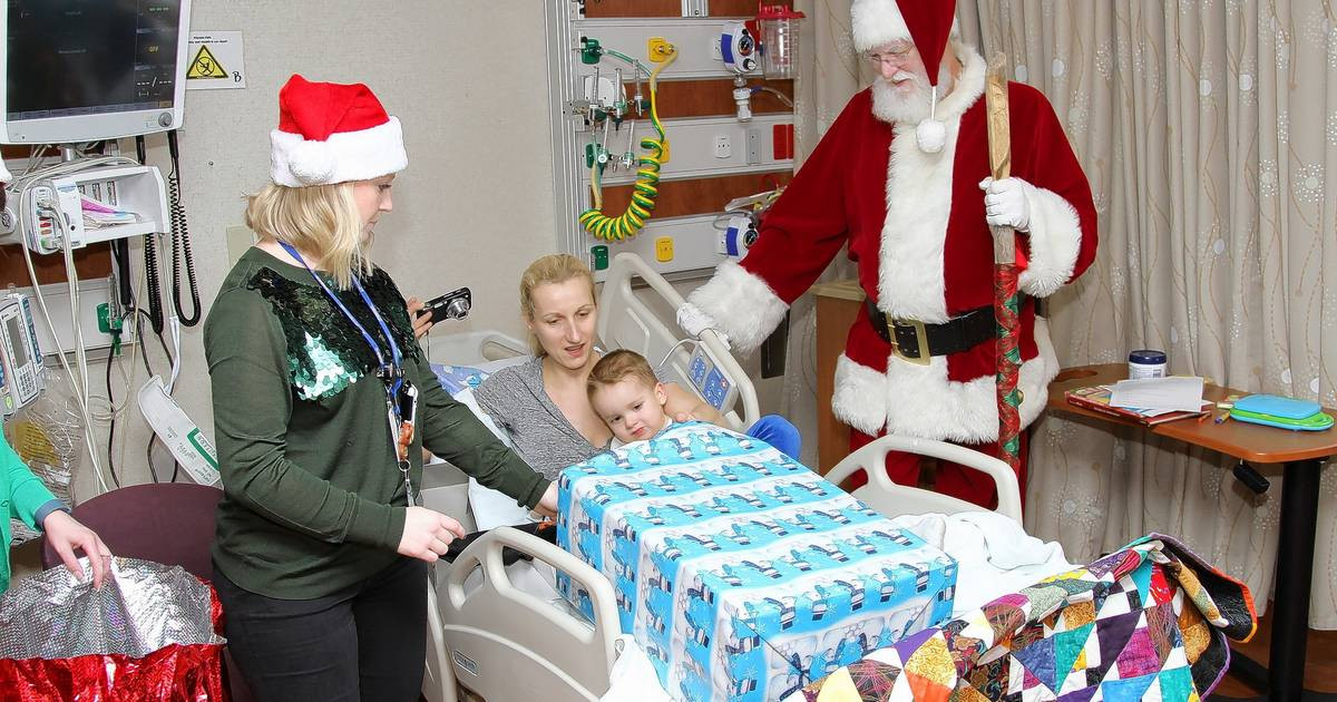 Gifts For Sick Kids
 Cyber Santa uses technology to deliver ts to sick