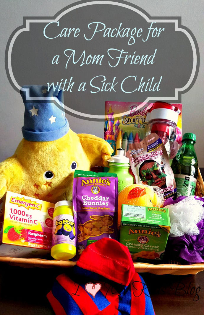 Gifts For Sick Kids
 Care package Idea for a Mom Friend with Sick Kids