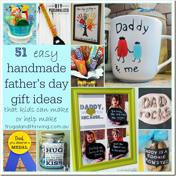 Gifts Kids Can Make For Dad
 51 Easy Handmade Gifts for Father s Day that the Kids can