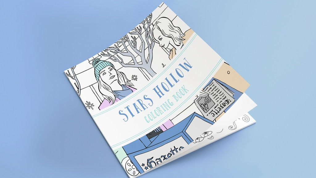 Gilmore Girls Coloring Book
 Stars Hollow Coloring Book by Peggy Martinez — Kickstarter