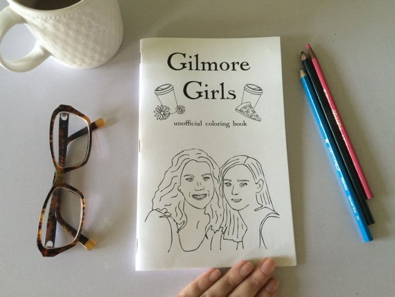 Gilmore Girls Coloring Book
 Gilmore Girls Coloring Book by TheCardArchitect on Etsy