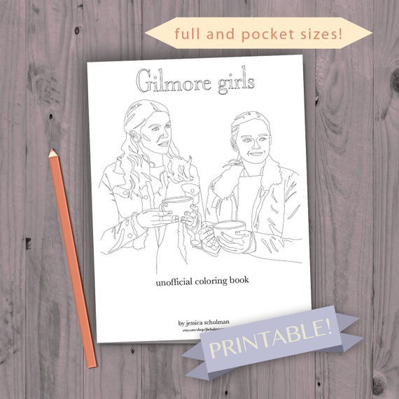 Gilmore Girls Coloring Book
 Gilmore Girls Coloring Book Printable Coloring Book