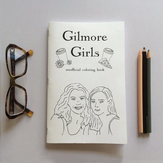 Gilmore Girls Coloring Pages
 Gilmore Girls Coloring Book $7
