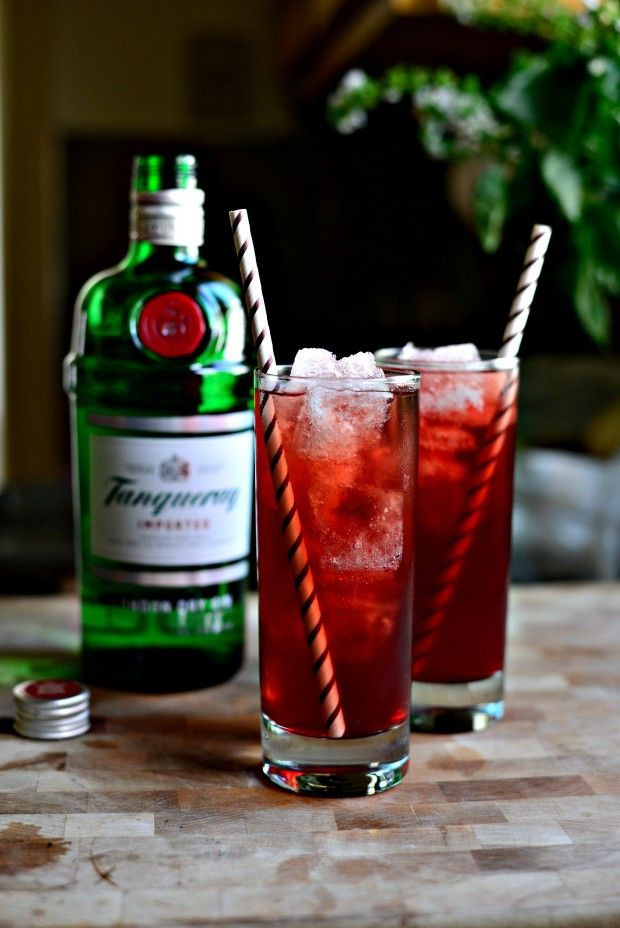 Gin And Juice Drink
 Pomegranate Gin and Tonic
