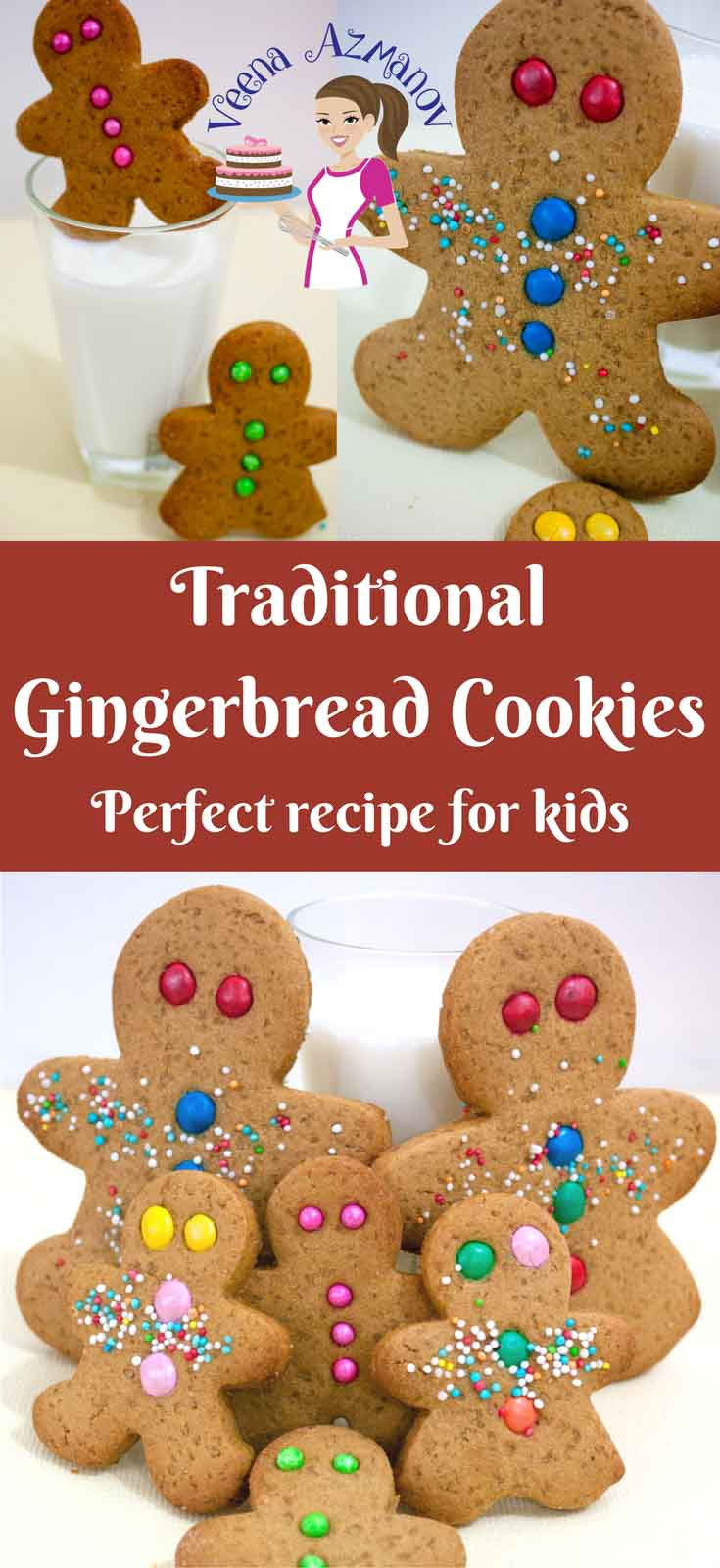 Gingerbread Cookies Recipe For Kids
 Traditional Gingerbread Cookies Recipe for Kids Veena