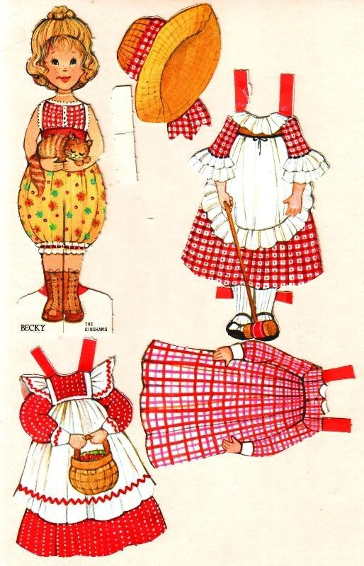 Gingham Girls Coloring Book
 The Ginghams Becky