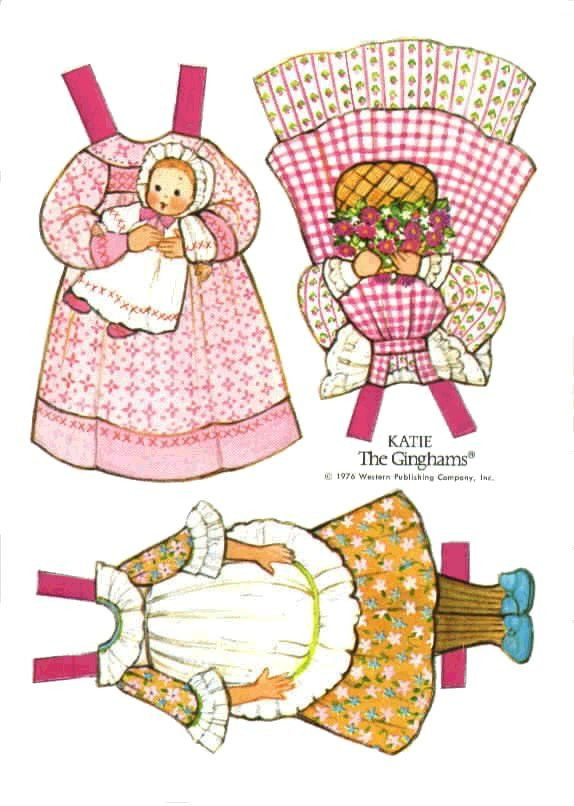 Gingham Girls Coloring Book
 17 best images about Ankleidepuppen on Pinterest