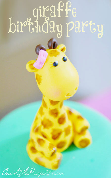 Giraffe Birthday Party
 Giraffe Birthday Party Another adorable first birthday