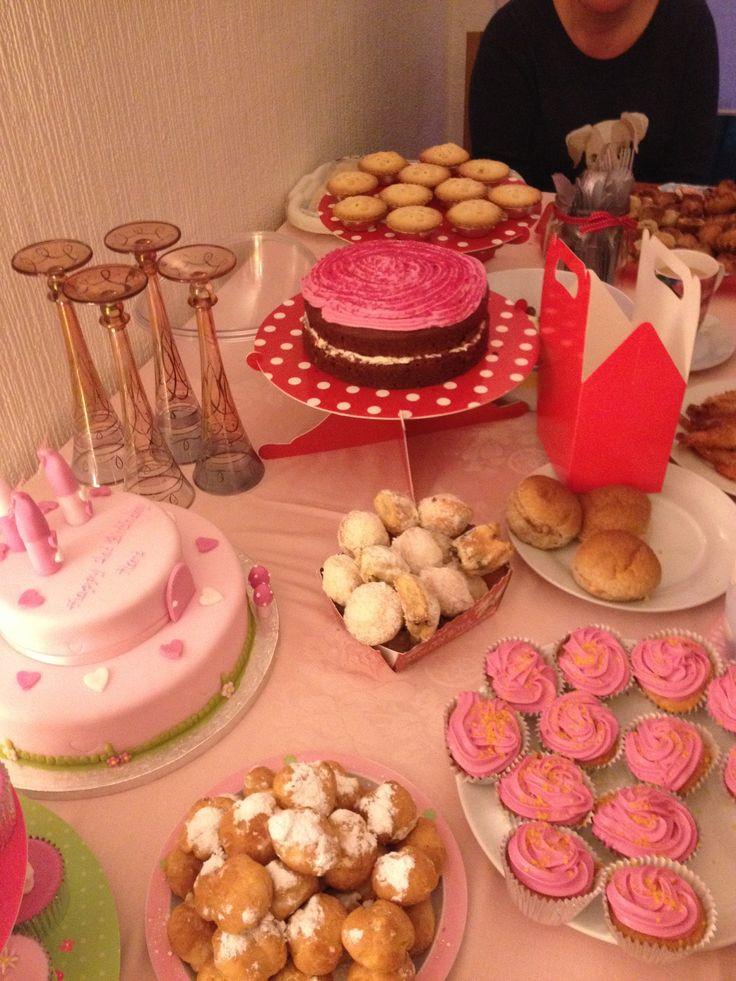 Girl Birthday Party Food Ideas
 princess food table party food pink birthday girl
