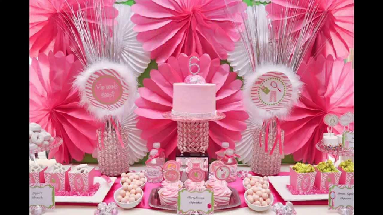 Girl Birthday Party Supplies
 Beautiful Girl birthday party decorations ideas