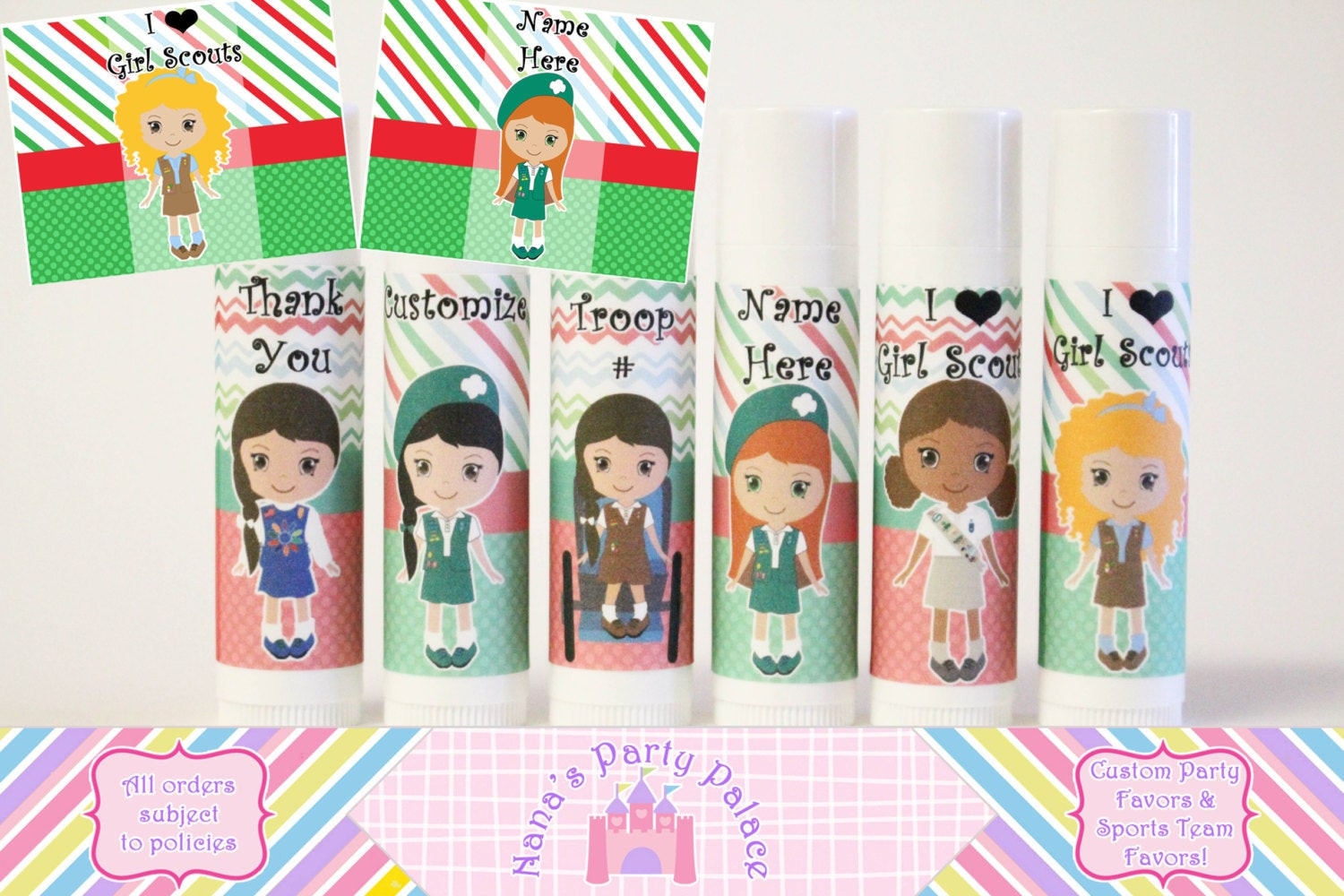 Girl Scout Christmas Party Ideas
 Girl Scout Christmas Gift Girl Scout Party by NanasPartyPalace