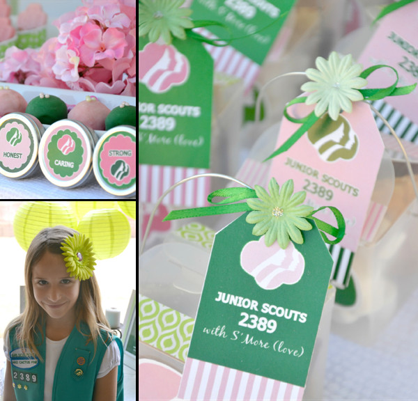 Girl Scout Christmas Party Ideas
 Free Girls Scout Party Printables