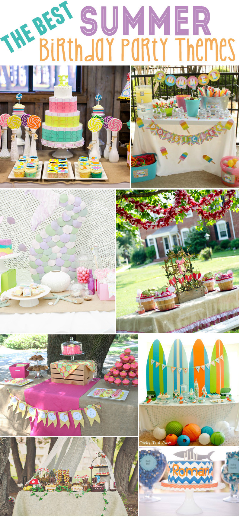 Girl Summer Birthday Party Ideas
 15 Best Summer Birthday Party Themes Design Dazzle