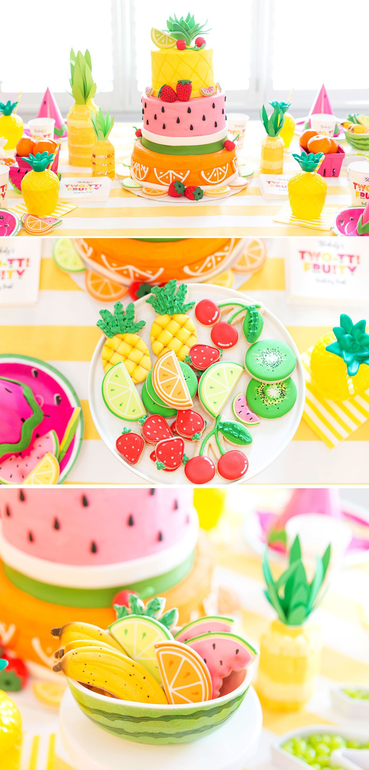 Girl Summer Birthday Party Ideas
 Two tti Fruity Birthday Party Blakely Turns 2