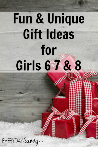Girls Age 8 Gift Ideas
 Fun & Unique Gift Ideas Girls Ages 6 7 8