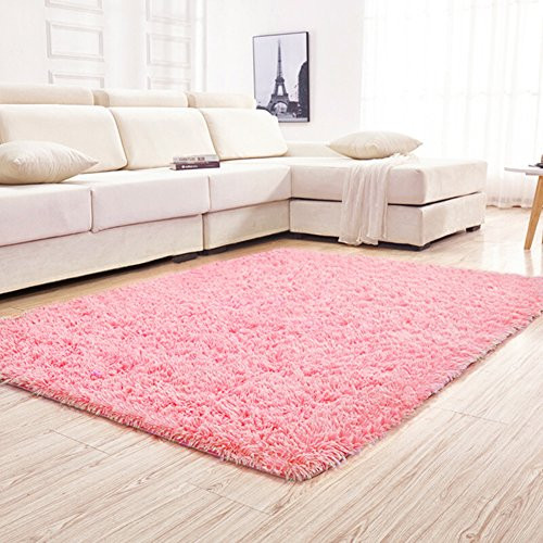 Girls Bedroom Area Rugs
 Other Nursery YJ GWL Soft Pink Shaggy Area Rugs for