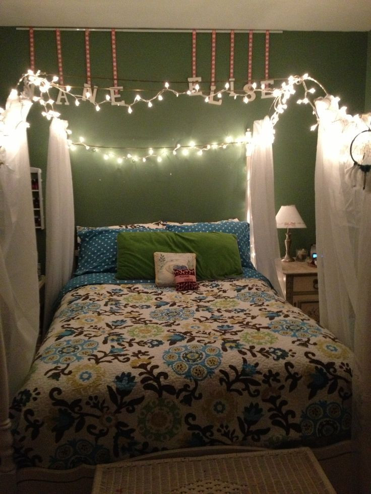 Girls Bedroom Light
 cool room ideas for teens girls with lights and pictures