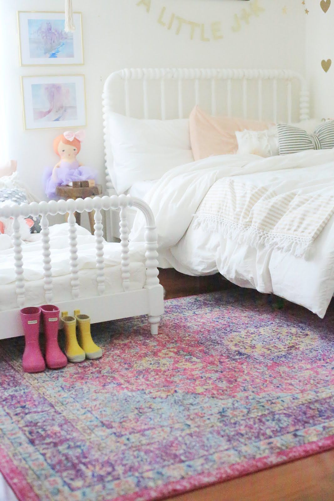Girls Bedroom Rugs
 So excited to finally share all the details of the girls s