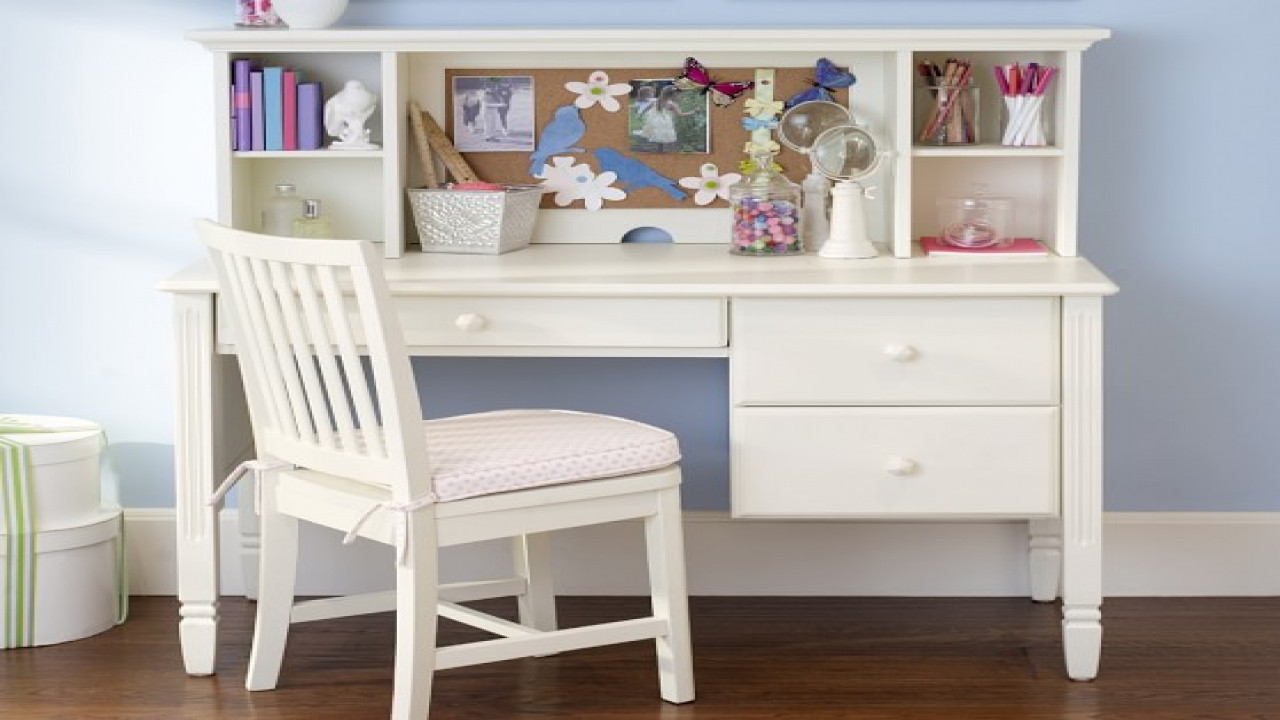 Girls Bedroom Set With Desk
 Storage desk with hutch girls white desks for small