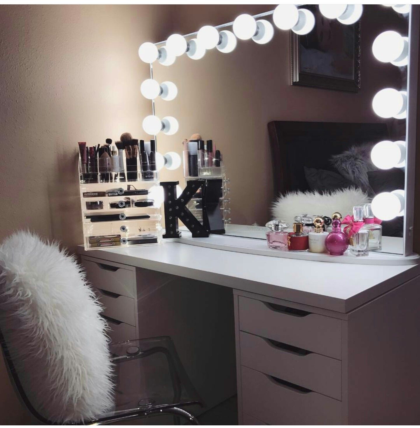 Girls Bedroom Vanities
 Pin by Avery A Vanden Bos on Vanity’s in 2019