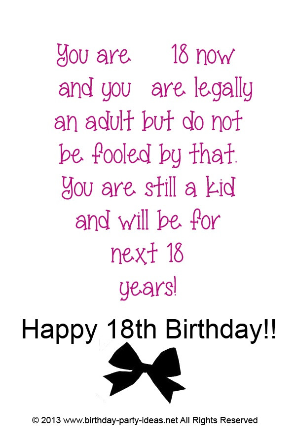 Girls Birthday Quotes
 18th Birthday Quotes For Girls QuotesGram