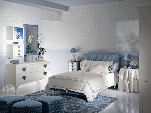 Girls Blue Bedroom
 33 Wonderful Girls Room Design Ideas