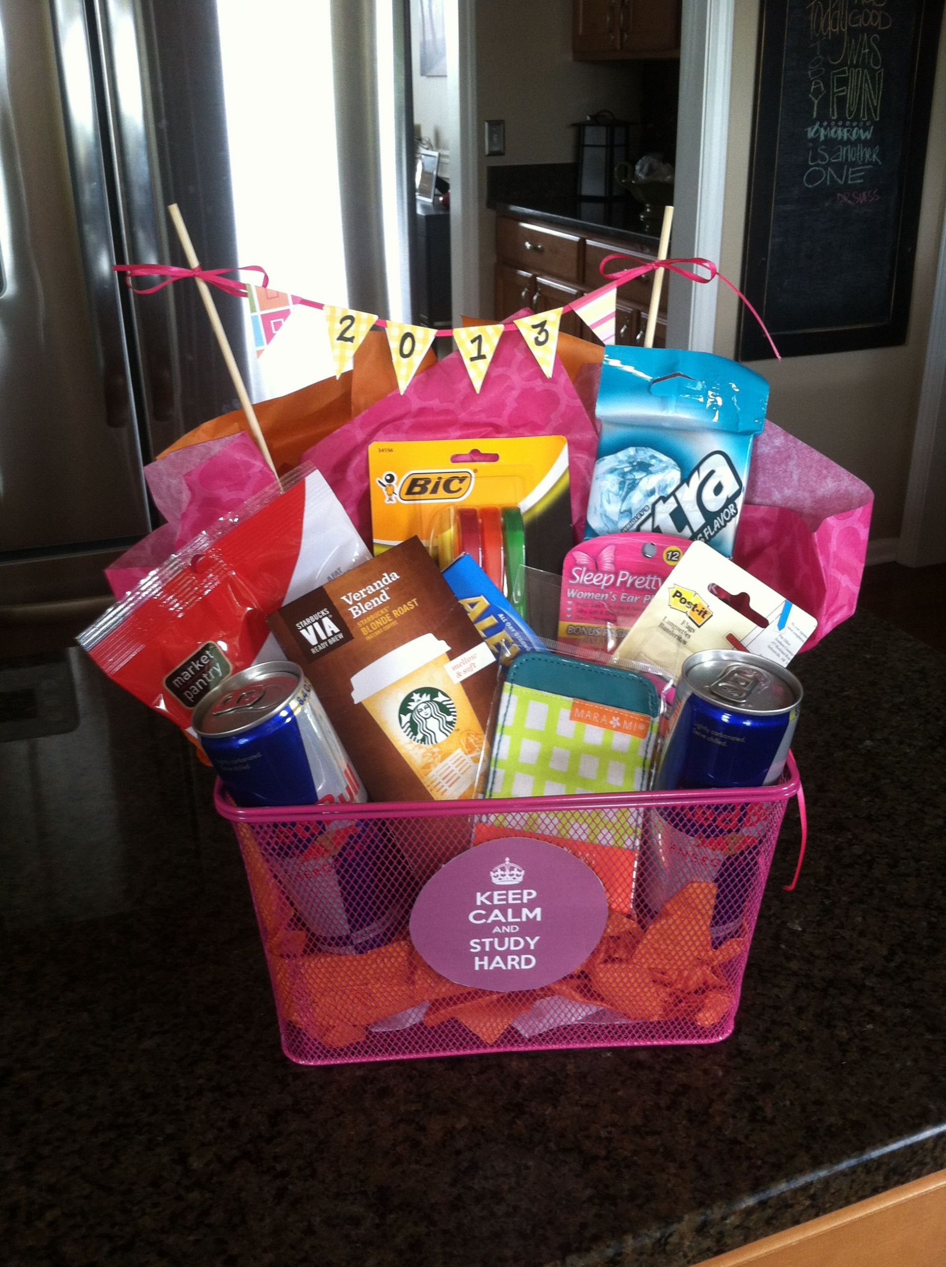 Girls College Graduation Gift Ideas
 f to college t basket study t basket graduation