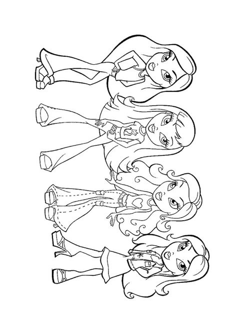 Girls Coloring Sheets
 Cute Girl Coloring Pages For Kids Disney Coloring Pages