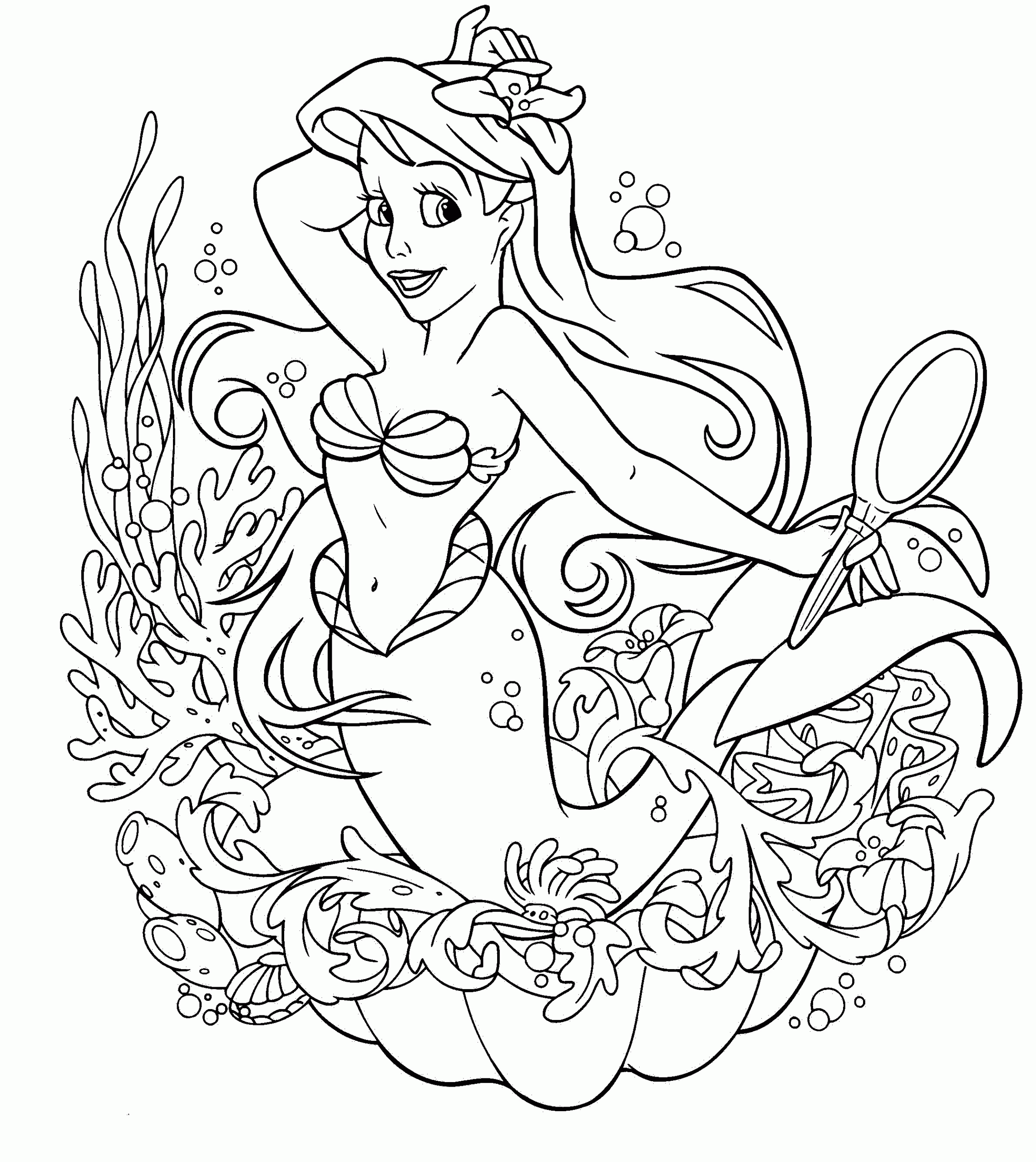 Girls Coloring Sheets
 Coloring Pages for Girls Dr Odd