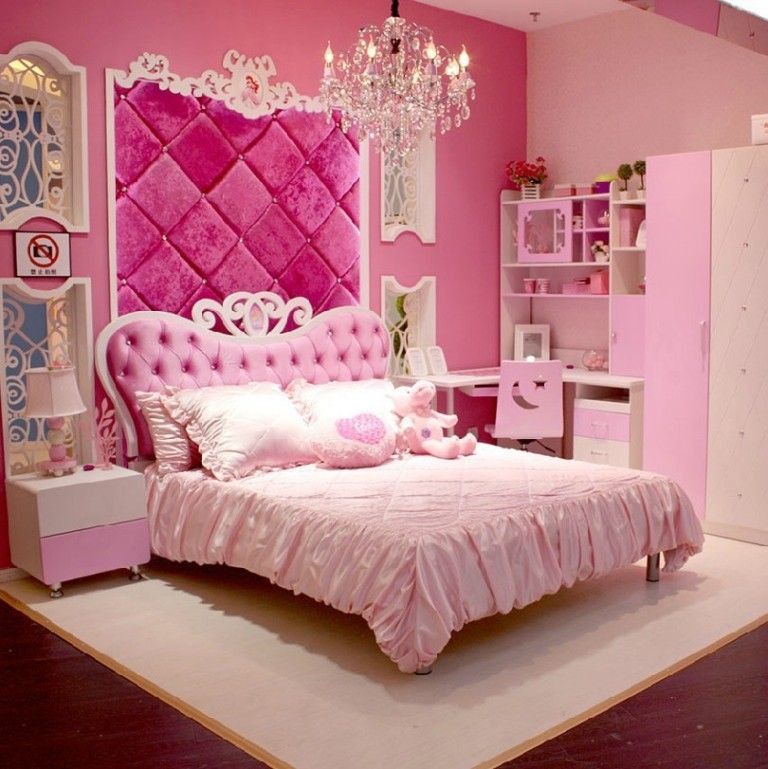 Girls Queen Bedroom Set
 Pink Princess Bedroom Set Ideas for Teenage Girls With
