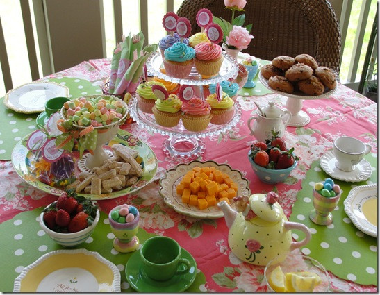 Girls Tea Party Food Ideas
 Party Pops Time for a Tea Party