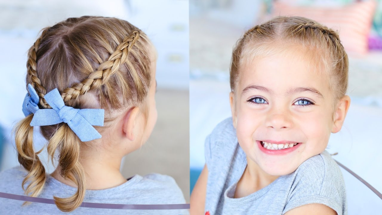 Girls Toddler Hairstyles
 Criss Cross Pigtails Toddler Hairstyles