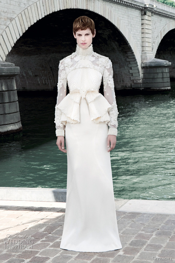 Givenchy Wedding Dress
 Givenchy Fall 2011 Couture Collection