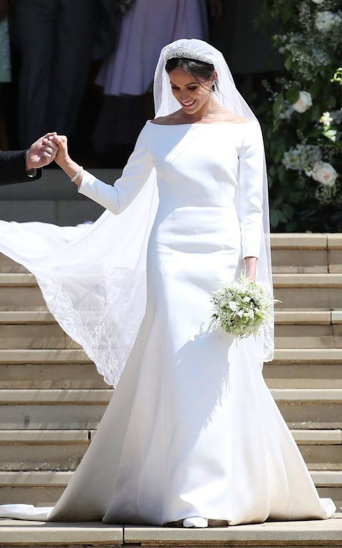 Givenchy Wedding Dress
 Meghan Markle s wedding dress Clare Waight Keller of