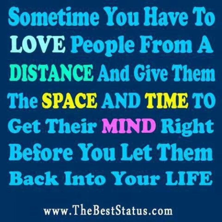 Giving Space In A Relationship Quotes
 Space And Time Quotes QuotesGram
