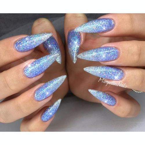 Glitter Acrylic Nails Tumblr
 ombre nails on Tumblr