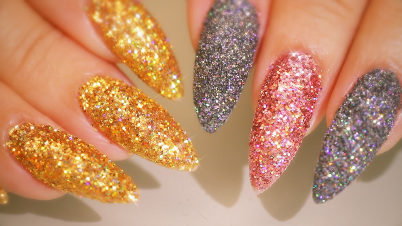 Glitter For Nails
 Textured Glitter Crushed Diamond Powders